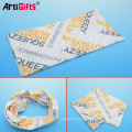 Promotion multifunctional white bandana fabric